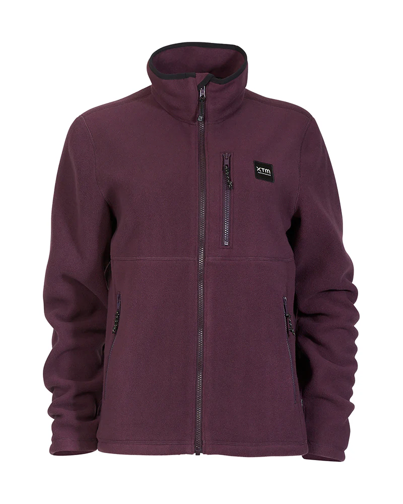 Marley Womens DWR 270gsm Fleece Jacket Plum - Image 9