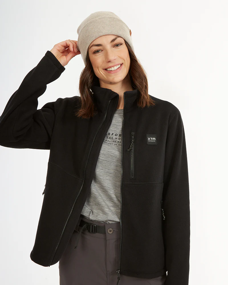 Marley Womens DWR 270gsm Fleece Jacket Black - Image 2
