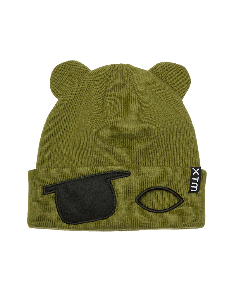 Masked Kids Beanie with Face Cover