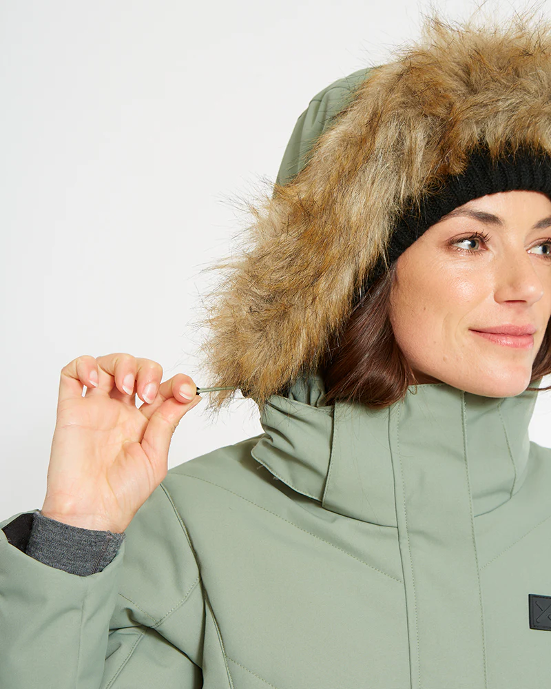 Montana Womens Snow Jacket Leaf - Image 6