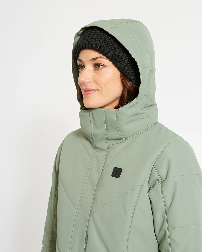 Montana Womens Snow Jacket Leaf - Image 8