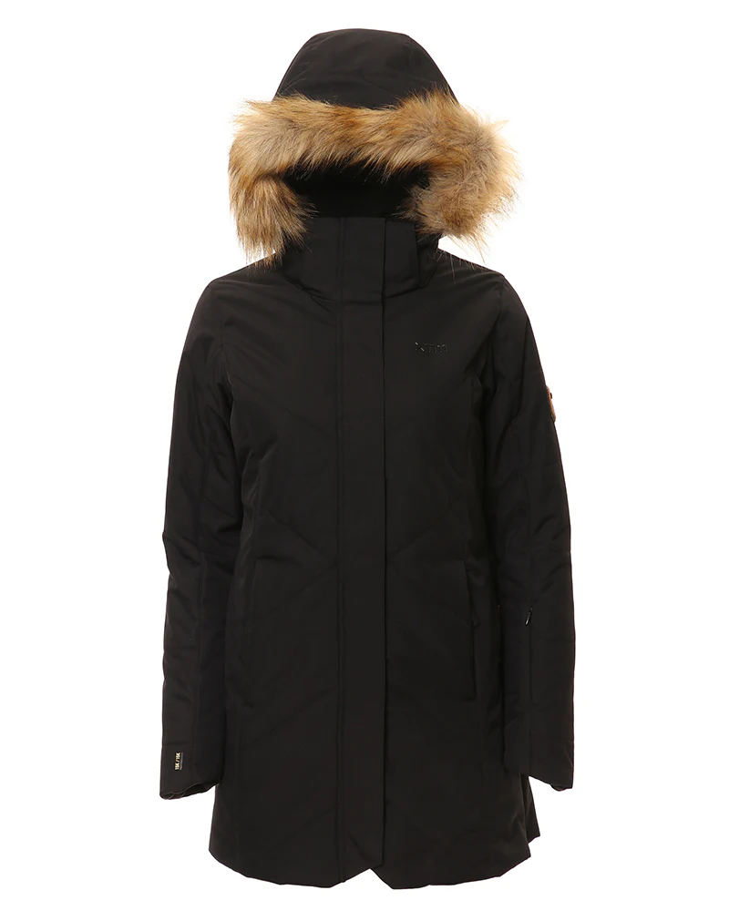 Montana Womens Snow Jacket Black - Image 9