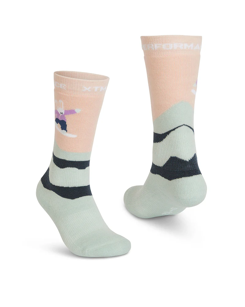 Nipper Kids Merino Wool-Blend Ski Socks - Image 4