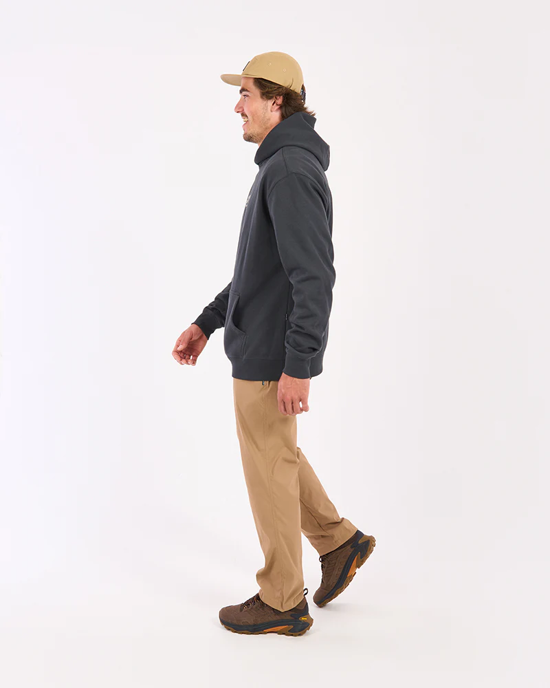 Organic Cotton Unisex Everyday Hoodie Pirate Black - Image 3