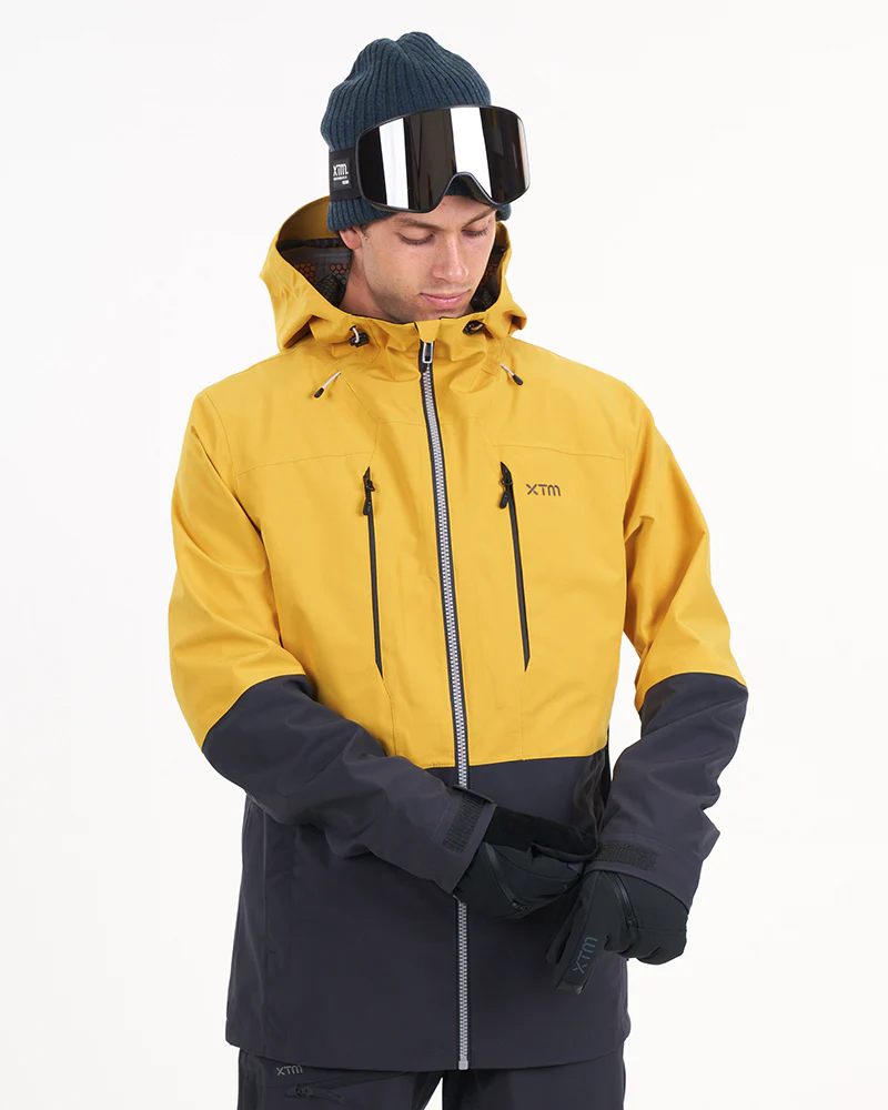 Palladium III Mens Shell Jacket Golden Yellow - SALE - Image 3