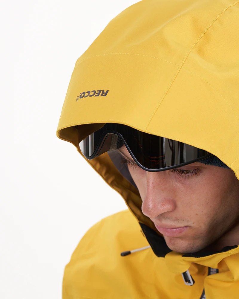 Palladium III Mens Shell Jacket Golden Yellow - SALE - Image 4