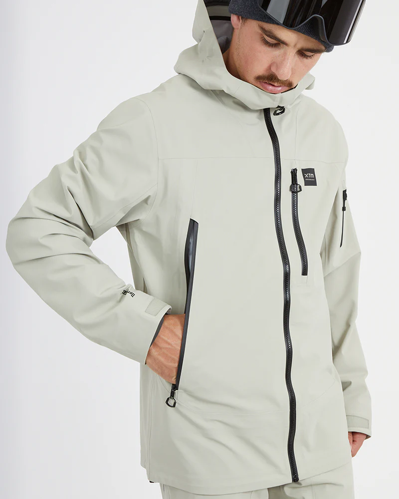Paradigm Mens Ski Jacket Stone Grey - Image 15