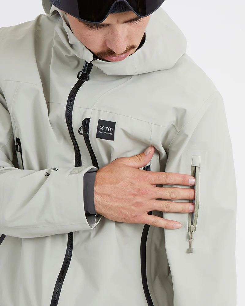 Paradigm Mens Ski Jacket Stone Grey - Image 17
