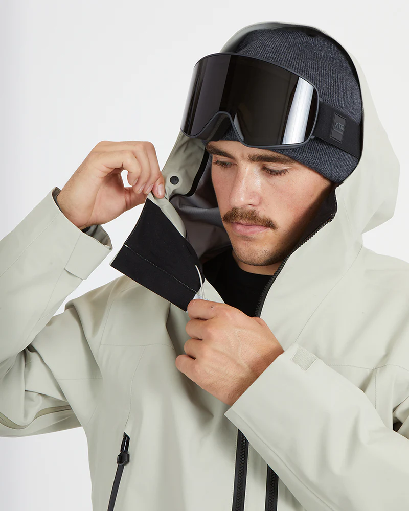 Paradigm Mens Ski Jacket Stone Grey - Image 20