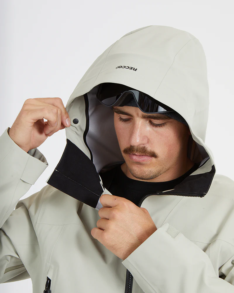 Paradigm Mens Ski Jacket Stone Grey - Image 21