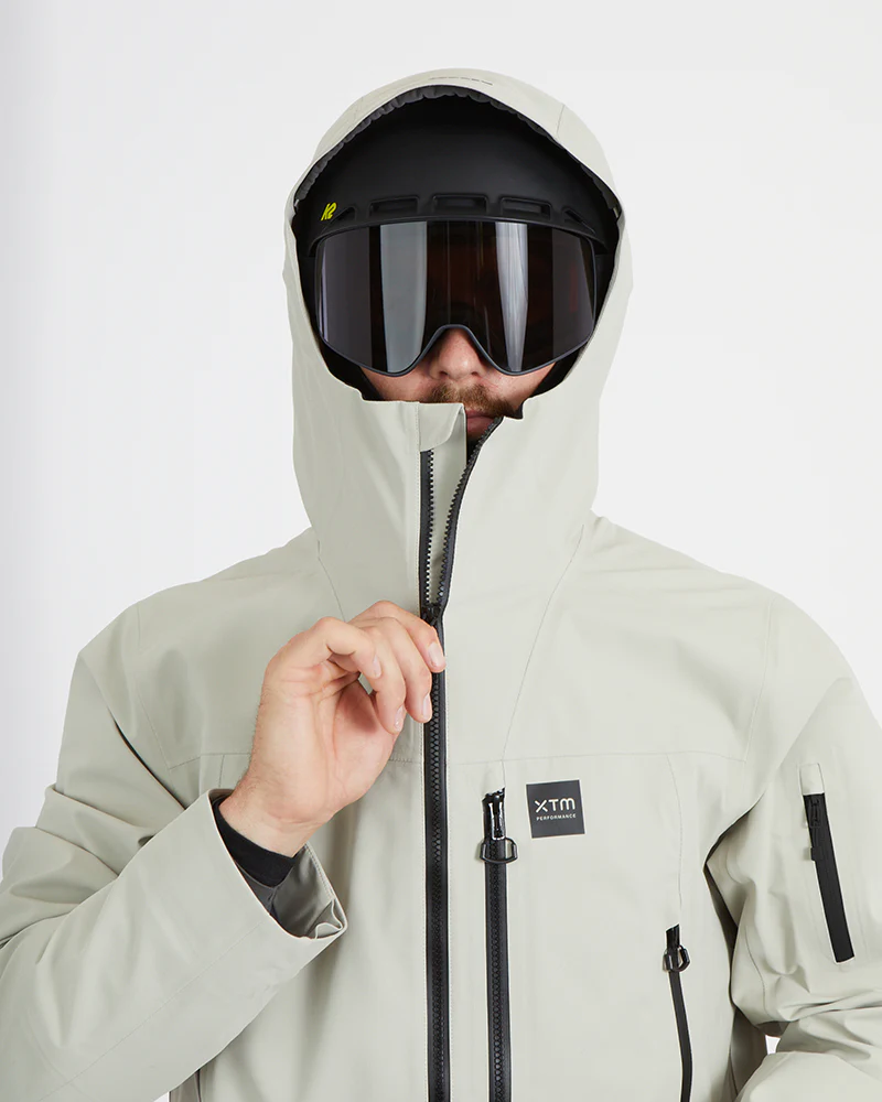 Paradigm Mens Ski Jacket Stone Grey - Image 25