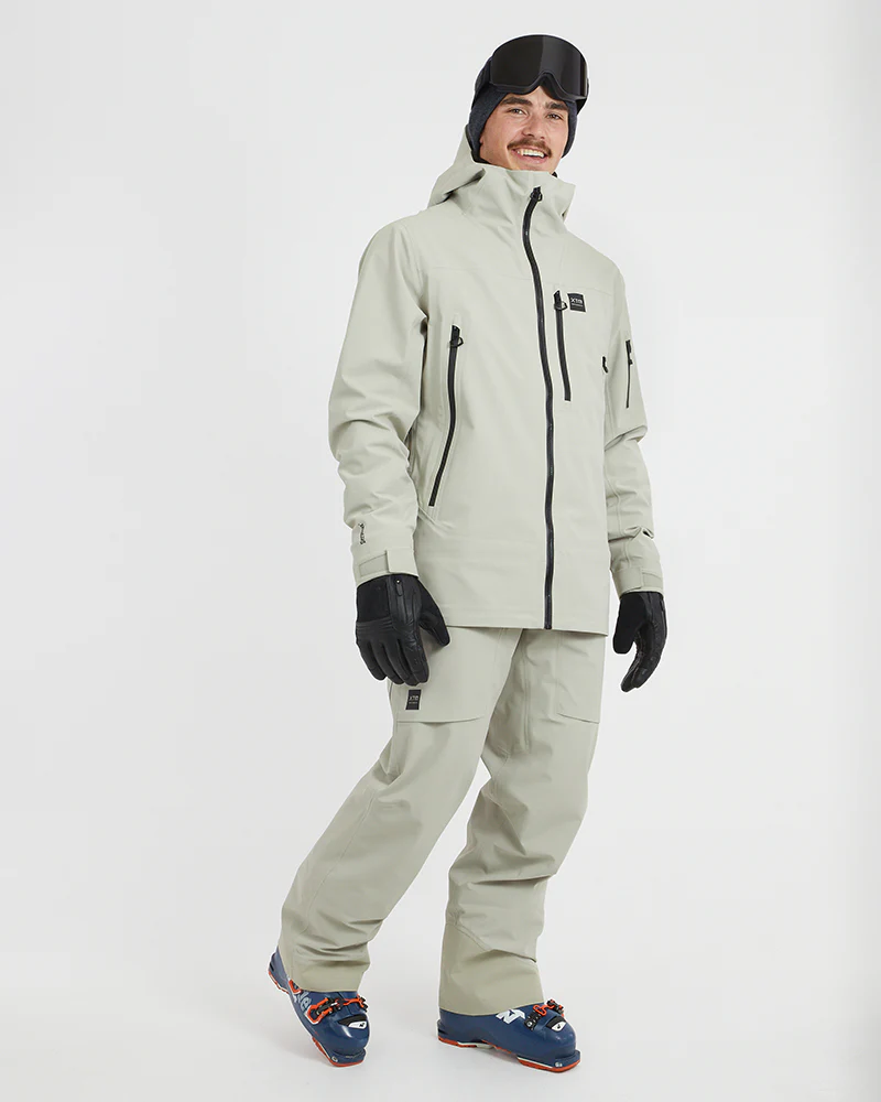 Paradigm Mens Ski Jacket Stone Grey - Image 6