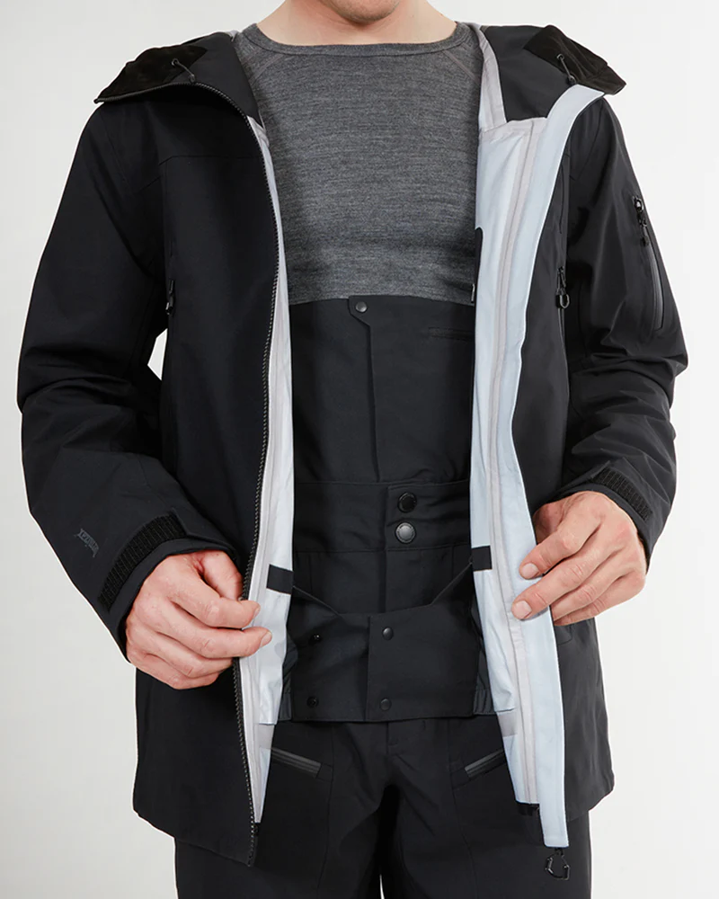 Paradigm Mens Ski Jacket Black - Image 10