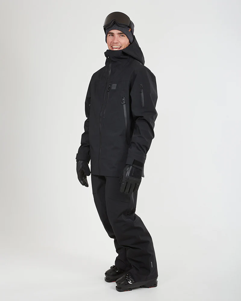 Paradigm Mens Ski Jacket Black - Image 3