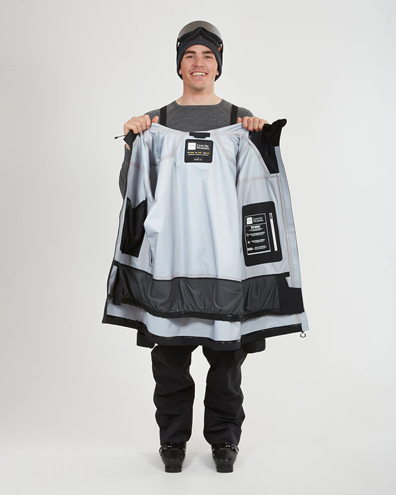 Paradigm Mens Ski Jacket Black - Image 7