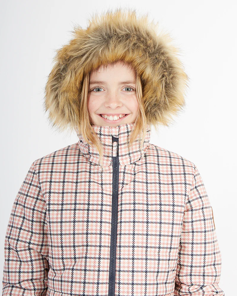 Pippa Kids Ski Jacket 10-16 years Plaid - Image 11