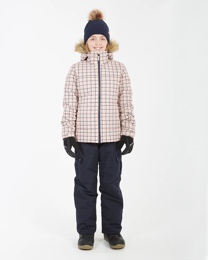 Pippa Kids Ski Jacket 10-16 years Plaid - Image 5
