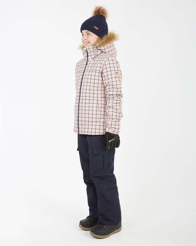 Pippa Kids Ski Jacket 10-16 years Plaid - Image 8