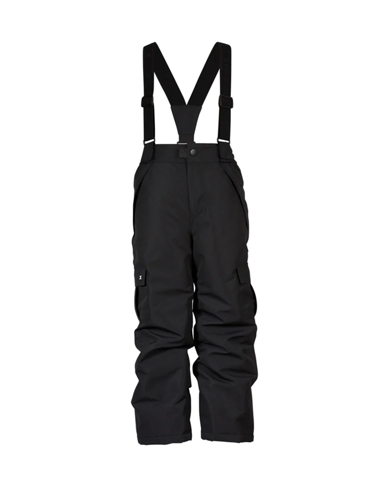 Pluto II Kids Snow Pant with Braces 2-8 years Black - Image 8