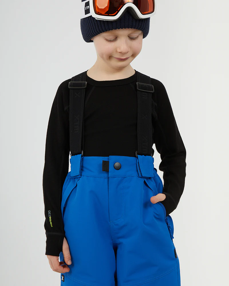 Pluto II Kids Snow Pant with Braces 2-8 years Marine Blue - Image 7