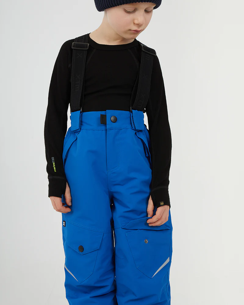 Pluto II Kids Snow Pant with Braces 2-8 years Marine Blue - Image 8