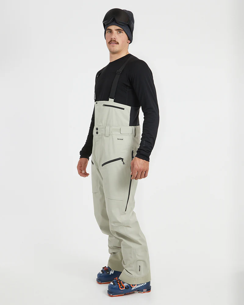Precipice Mens Ski Pant Stone Grey - Image 4