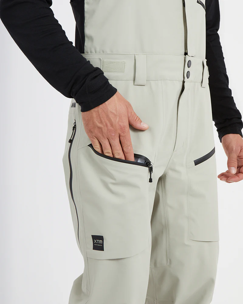 Precipice Mens Ski Pant Stone Grey - Image 5