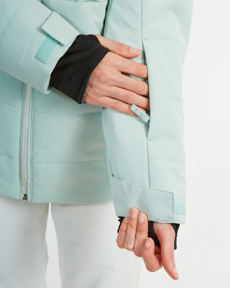Province Womens Ski Jacket Cool Mint - Image 16