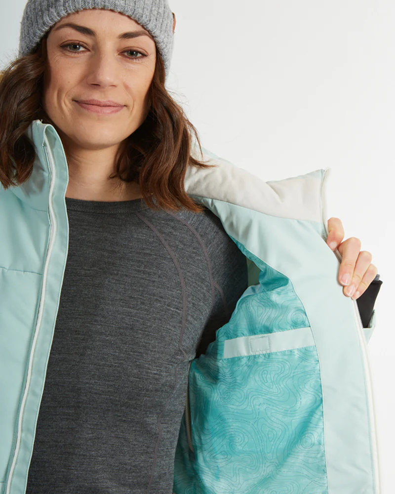 Province Womens Ski Jacket Cool Mint - Image 22