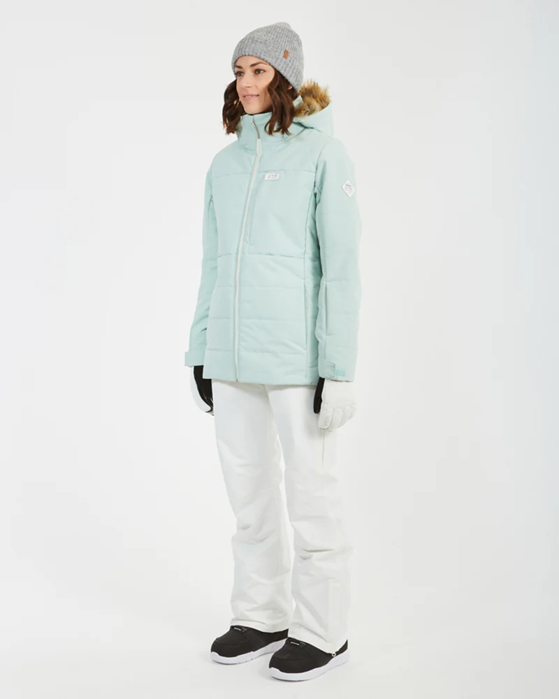 Province Womens Ski Jacket Cool Mint - Image 6