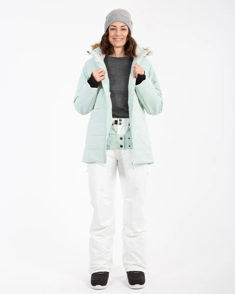 Province Womens Ski Jacket Cool Mint - Image 7