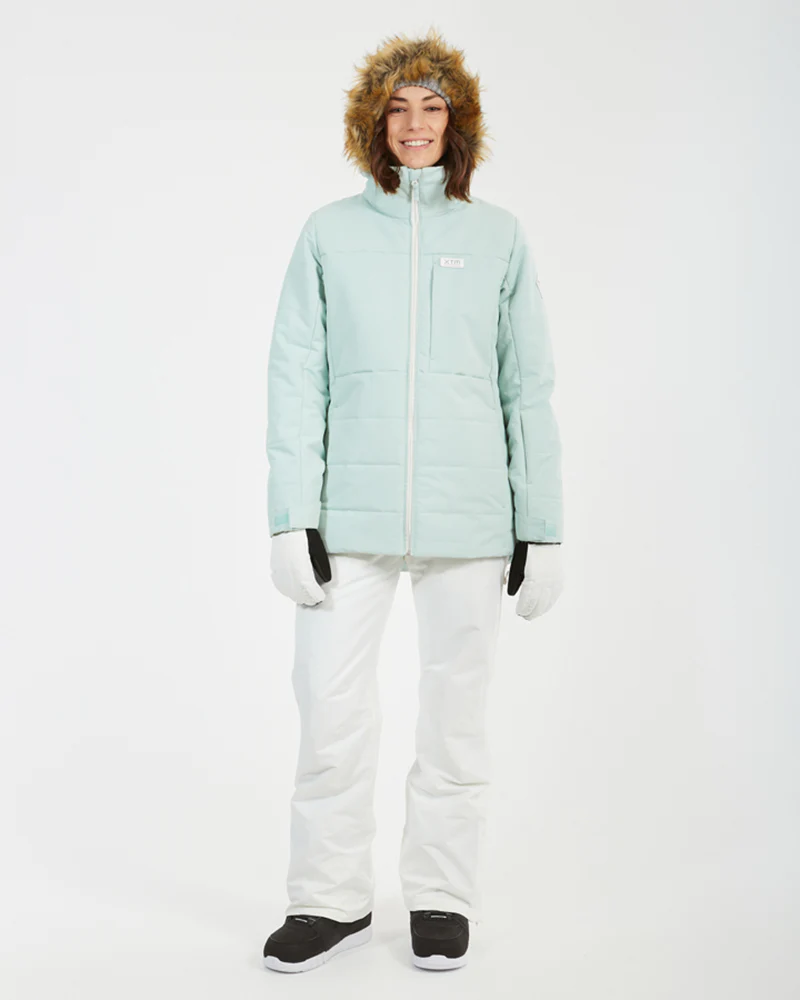 Province Womens Ski Jacket Cool Mint - Image 8
