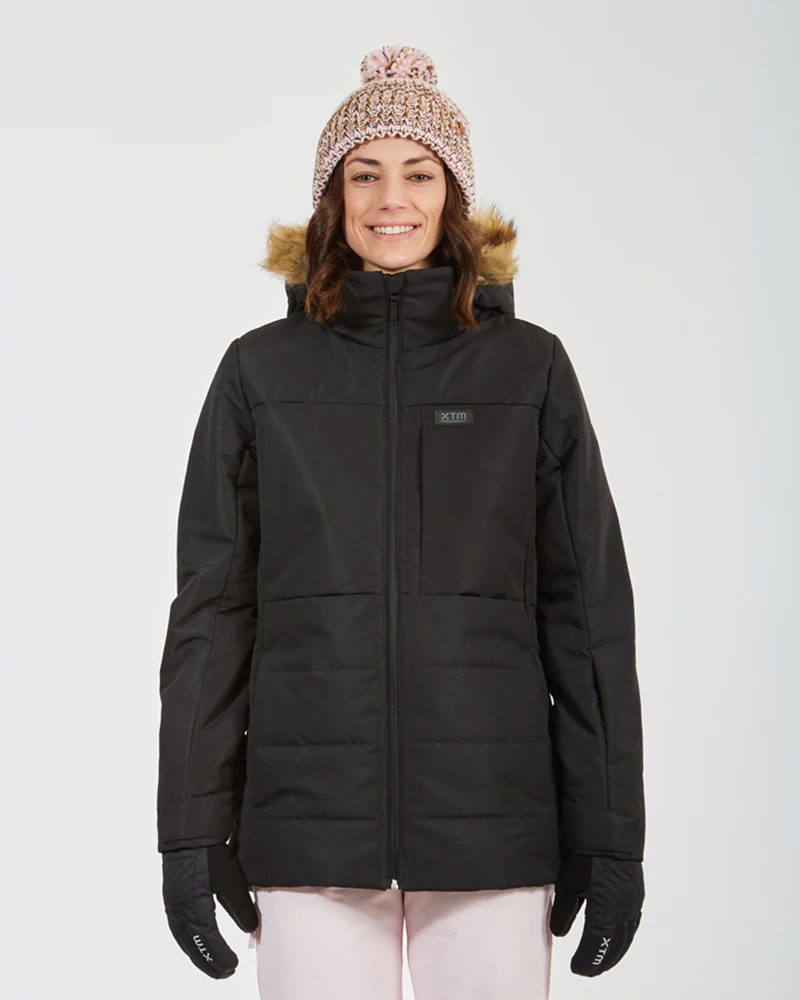 Province Womens Ski Jacket Black - Image 2