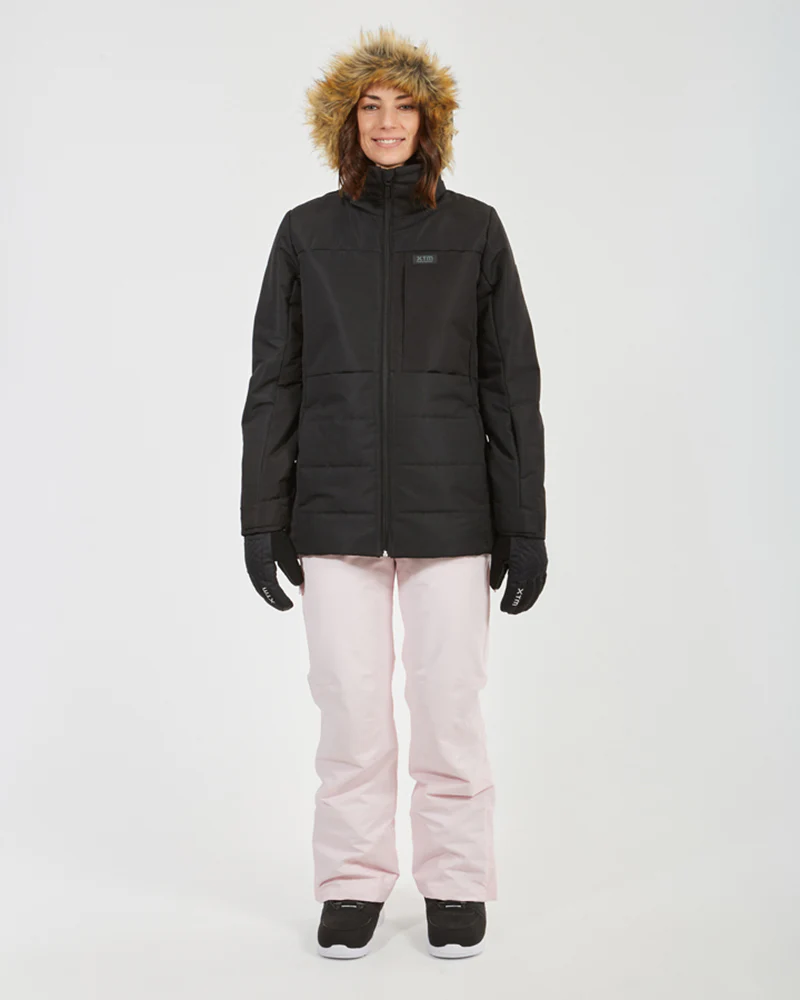 Province Womens Ski Jacket Black - Image 6