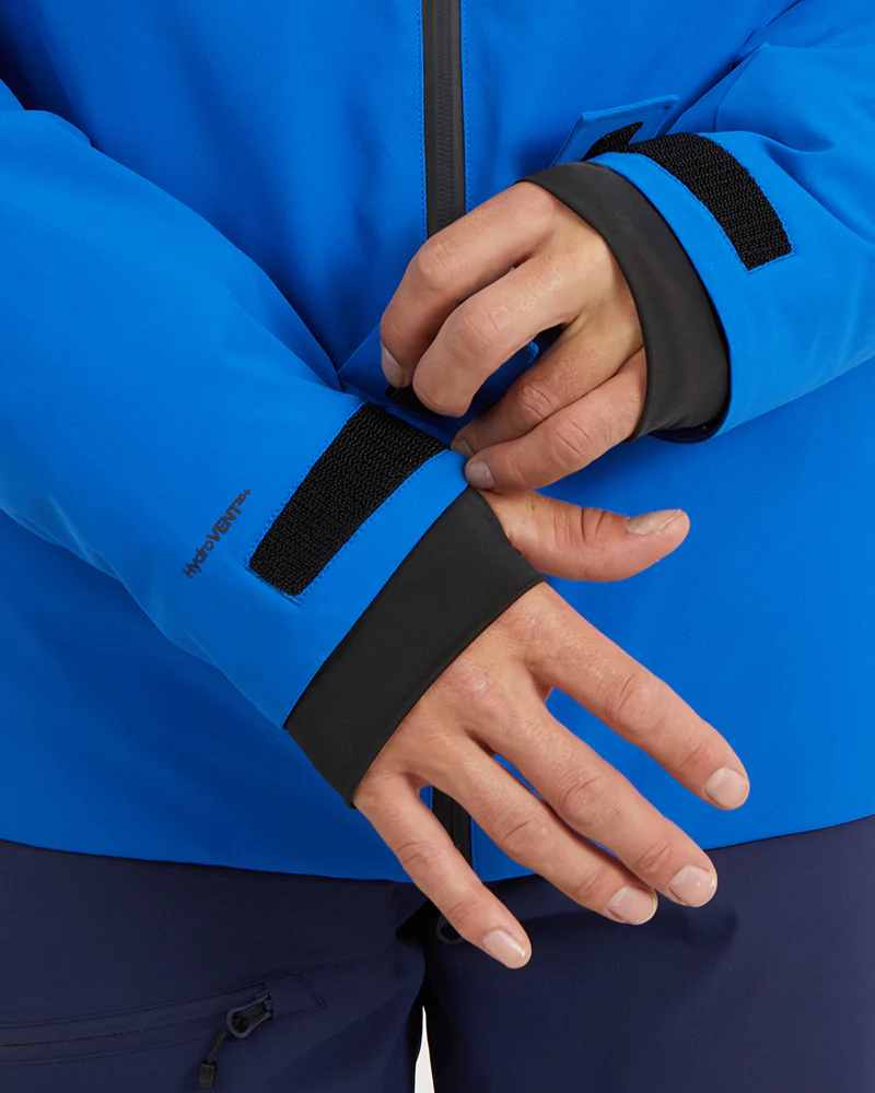 Quantum Mens Snow Jacket Marine Blue - Image 11