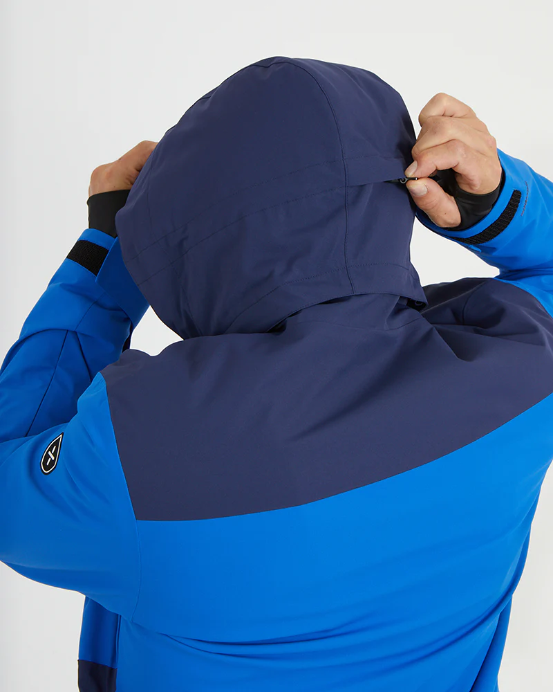 Quantum Mens Snow Jacket Marine Blue - Image 16