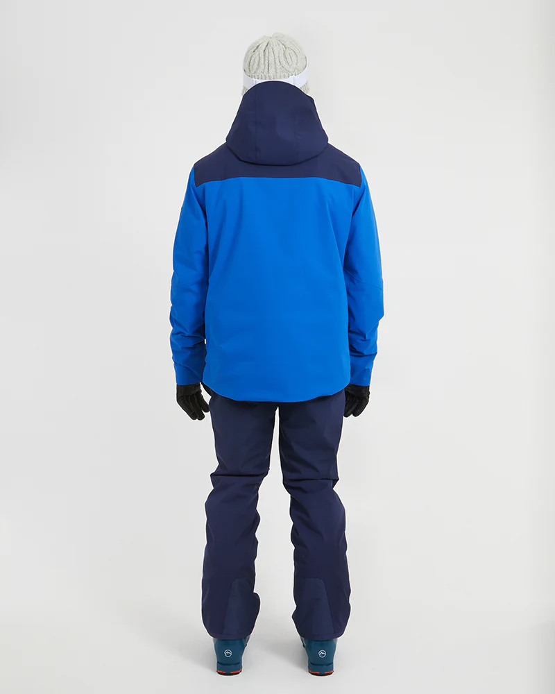 Quantum Mens Snow Jacket Marine Blue - Image 4