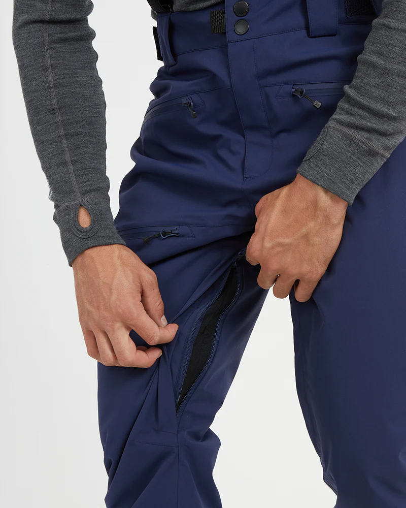 Quest Mens Ski Pant Naval Blue - Image 13