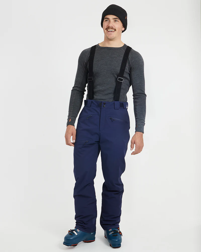 Quest Mens Ski Pant Naval Blue - Image 3