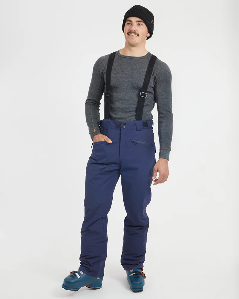 Quest Mens Ski Pant Naval Blue - Image 4