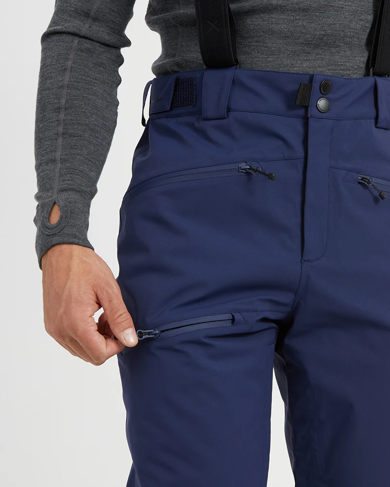 Quest Mens Ski Pant Naval Blue - Image 8