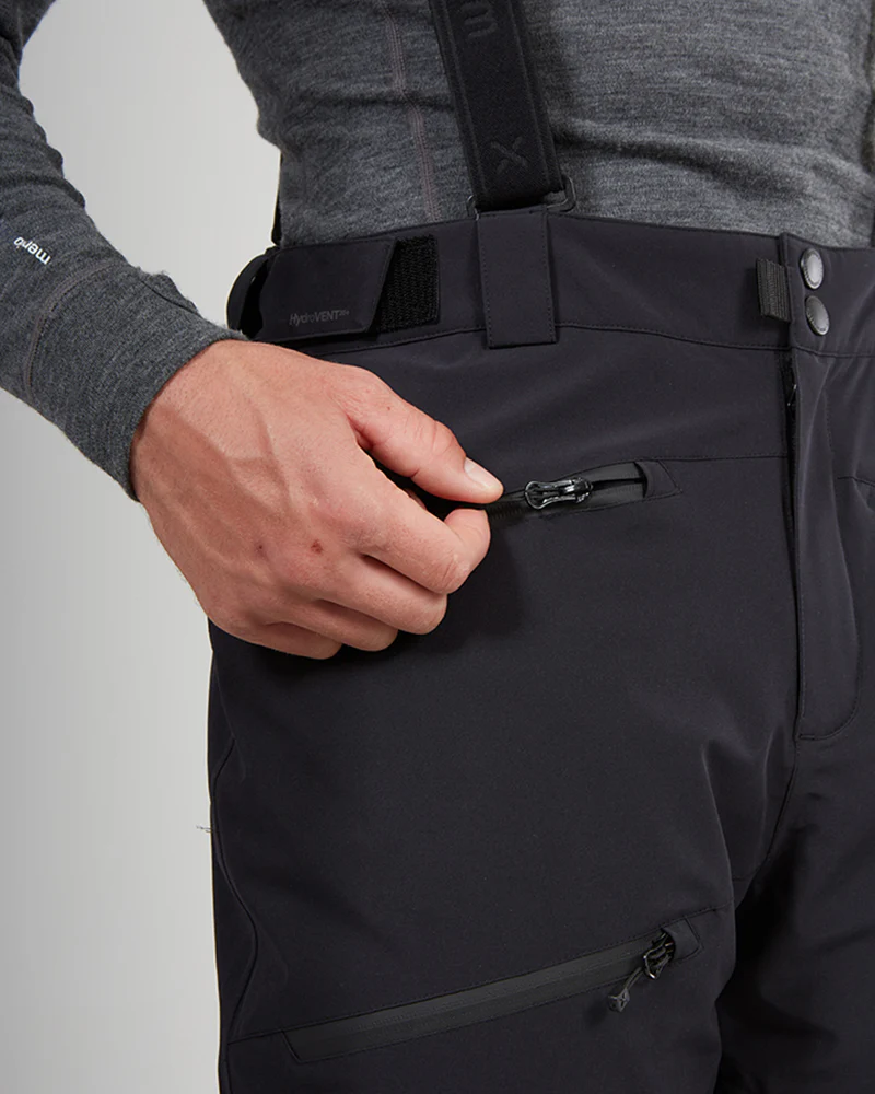 Quest Mens Ski Pant Black - Image 4