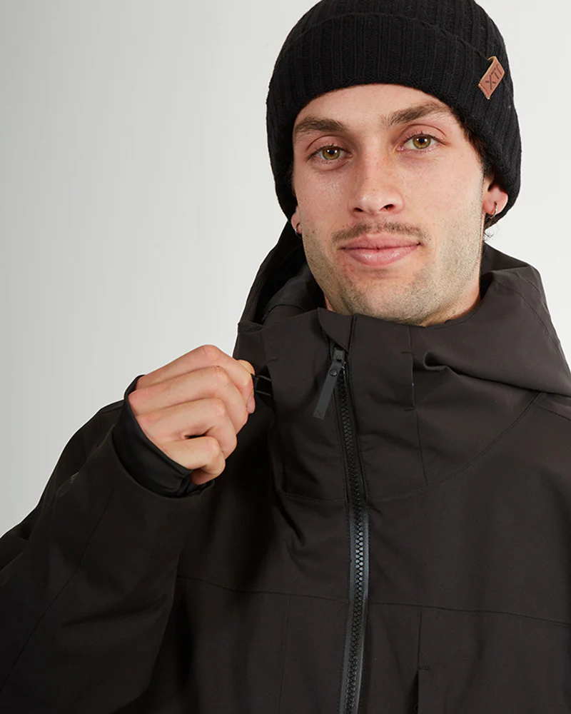 Ridge Line Mens Ski Jacket Black - Image 15