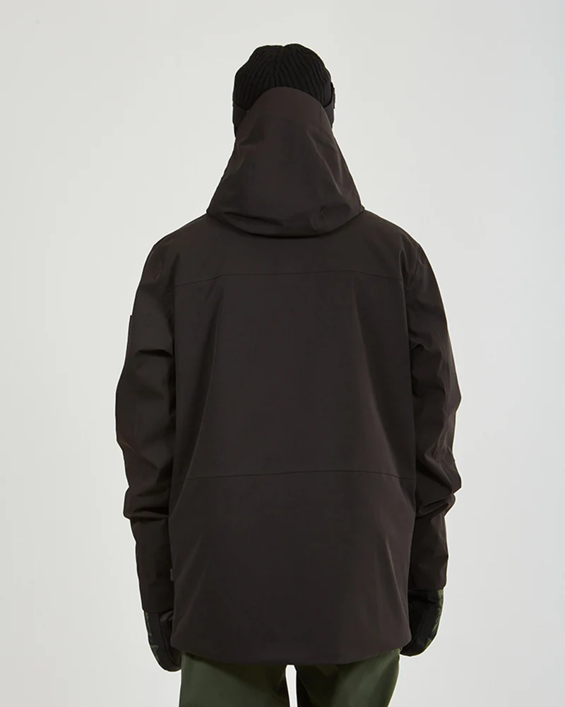 Ridge Line Mens Ski Jacket Black - Image 3