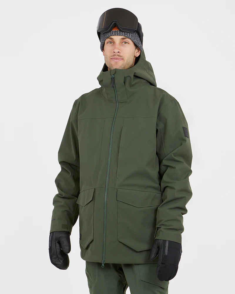 Ridge Line Mens Ski Jacket Ivy