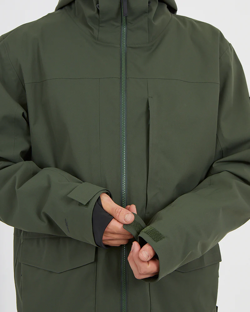 Ridge Line Mens Ski Jacket Ivy - Image 13