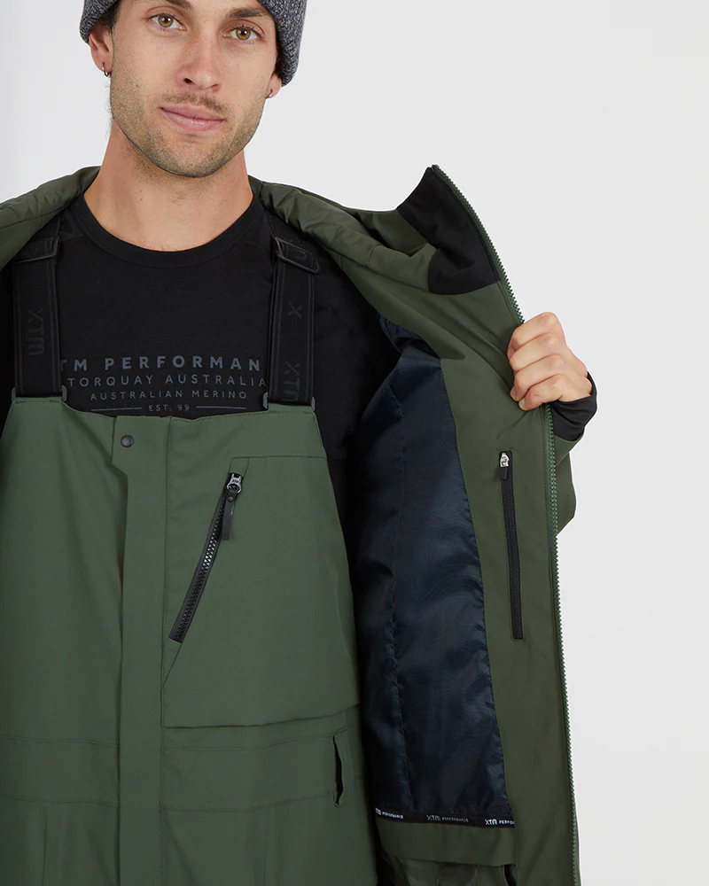 Ridge Line Mens Ski Jacket Ivy - Image 9