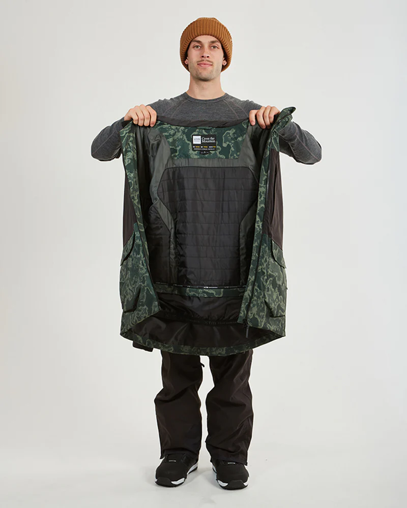 Ridge Line Mens Ski Jacket Lichen Camo - Image 11