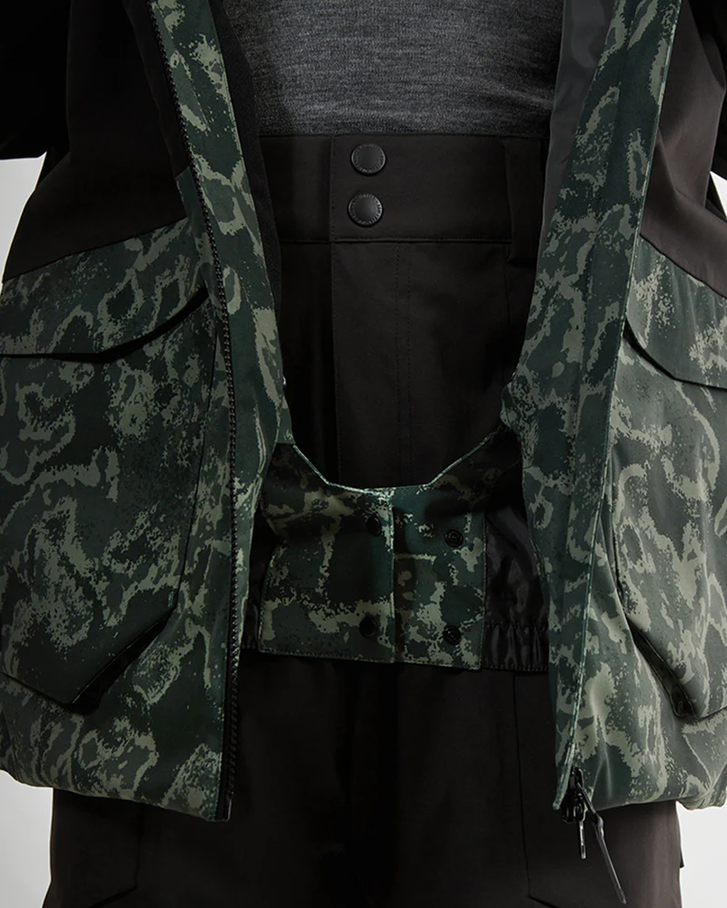 Ridge Line Mens Ski Jacket Lichen Camo - Image 12