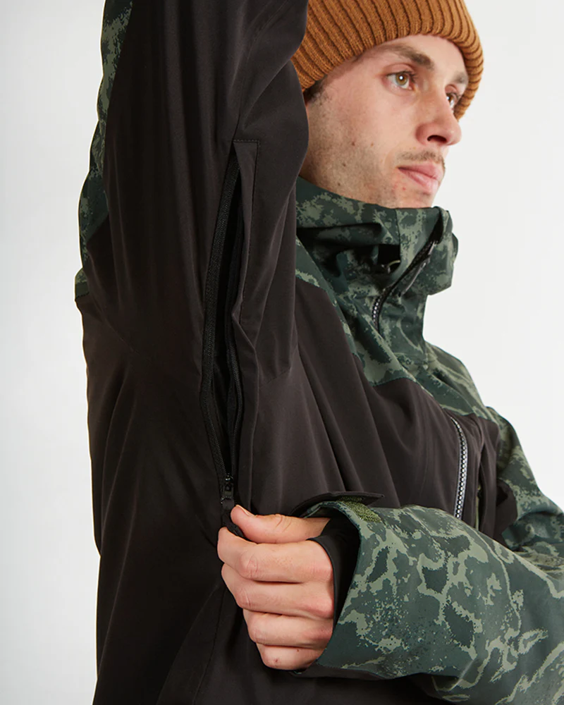 Ridge Line Mens Ski Jacket Lichen Camo - Image 22